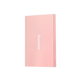 2.5" Ultra Slim Portable External Hard Drive HDD-USB 3.0 for PC, Mac, Laptop, PS4, Xbox one,Xbox 360,HD (Capacity: 1000G, Color: Pink)